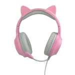 FR-TEC Tanooki Over Ear Gaming Headset με σύνδεση 3.5mm Ροζ - Image 2