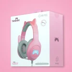 FR-TEC Tanooki Over Ear Gaming Headset με σύνδεση 3.5mm Ροζ - Image 7