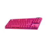 Logitech Pro X TKL Ασύρματο Gaming Μηχανικό Πληκτρολόγιο Tenkeyless με RGB φωτισμό (Αγγλικό US) Ροζ - Image 3