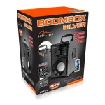 Media-Tech Boombox BT Ηχείο Bluetooth 15W με Ραδιόφωνο και Διάρκεια Μπαταρίας έως 6 ώρες Μαύρο - Image 4