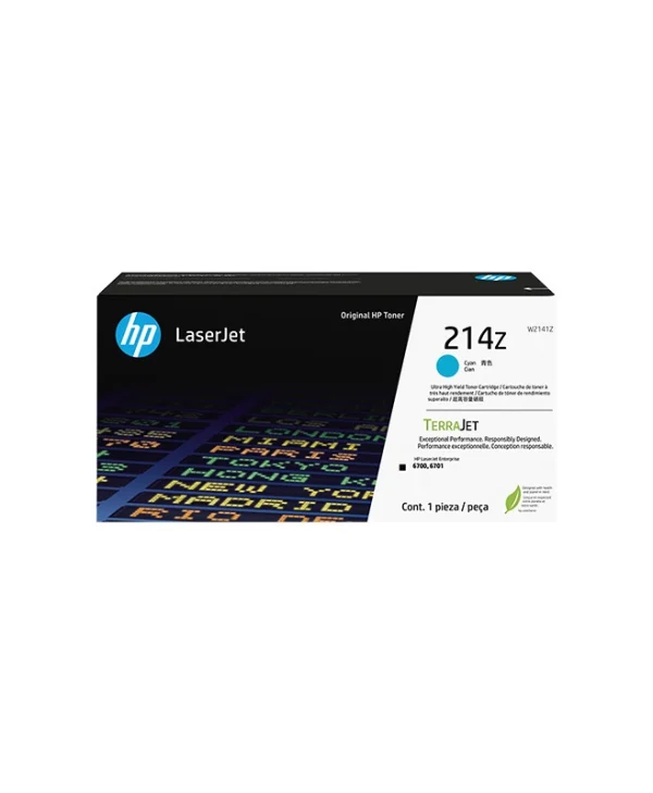 HP 214Z Γνήσιο Toner Laser Εκτυπωτή Κυανό 26000 Σελίδων W2141Z W2141Z