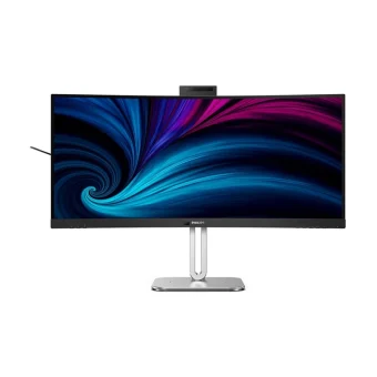 Philips 34B2U6603CH Ultrawide VA HDR Curved Monitor 34" QHD 3440x1440 με Χρόνο Απόκρισης 4ms GTG