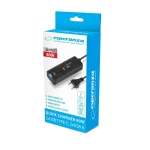 Esperanza Βάση Φόρτισης με 2 Θύρες USB-A και 2 Θύρες USB-C 60W Power Delivery / Quick Charge 3.0 σε Μαύρο χρώμα (EZC109) EZC109 - Image 2