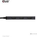 Club3D USB-C Docking Station με HDMI 4K και σύνδεση 3 Οθονών Μαύρο (CSV-1554) CSV-1554 - Image 4