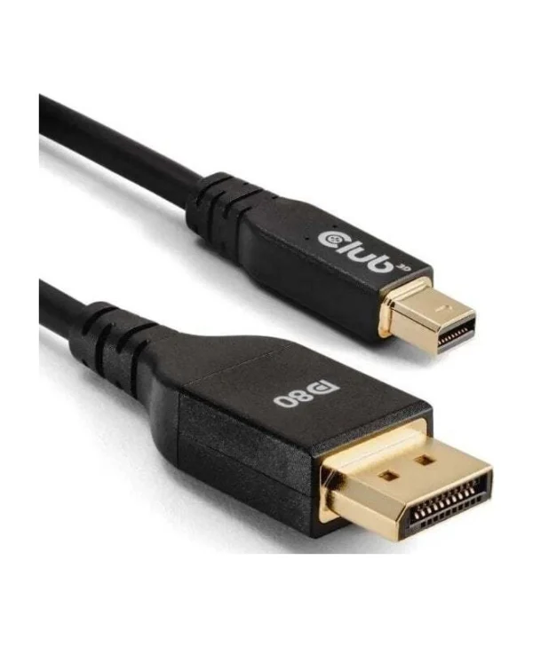 Club3D Cable DisplayPort male - DisplayPort male 1m Μαύρο (CAC-1116) CAC-1116