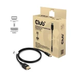 Club3D Cable DisplayPort male - DisplayPort male 1m Μαύρο (CAC-1116) CAC-1116 - Image 3