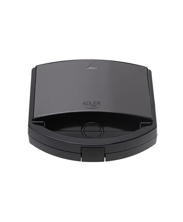 Adler Τοστιέρα για 2 Τοστ 1000W Μαύρη