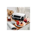 Adler Τοστιέρα με Αποσπώμενες Πλάκες για 2 Τοστ 1000W Inox - Image 2