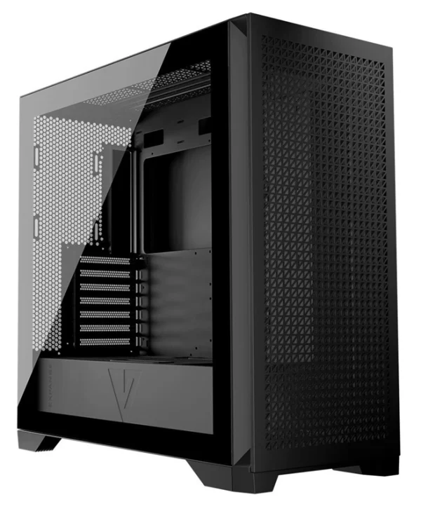 Modecom Volcano Expanse T Midi Tower Κουτί Υπολογιστή με Πλαϊνό Παράθυρο Μαύρο