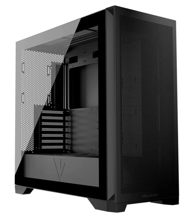 Modecom Volcano Expanse S Midi Tower Κουτί Υπολογιστή με Πλαϊνό Παράθυρο Μαύρο
