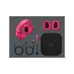 Logitech Pro X 2 Lightspeed Ασύρματο Over Ear Gaming Headset με σύνδεση 3.5mm / Bluetooth Ροζ - Image 7