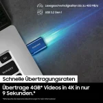 Samsung 512GB USB 2.0 Stick Γκρι - Image 6
