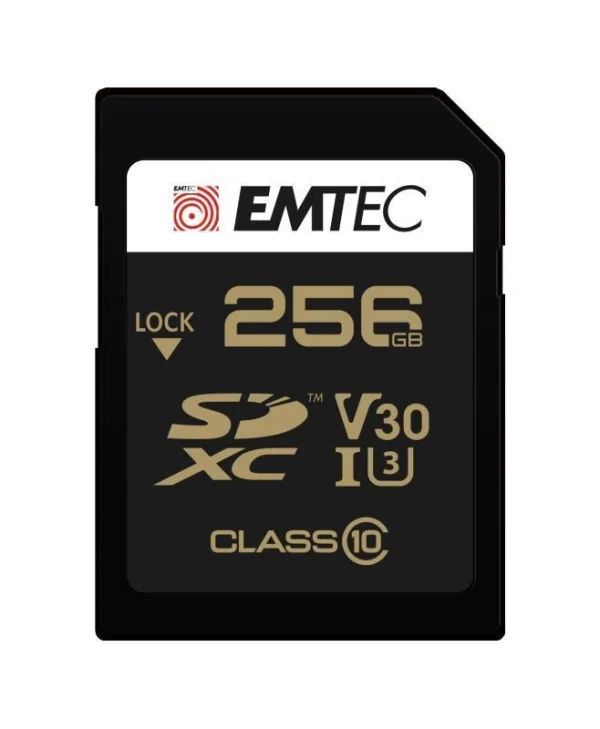 Emtec Speedin Pro SDXC 256GB Class 10 U3 V30 A2 UHS-I