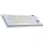 Logitech Pro X TKL Ασύρματο Gaming Μηχανικό Πληκτρολόγιο Tenkeyless με RGB φωτισμό (Αγγλικό US) Lightspeed White - Image 2