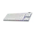 Logitech Pro X TKL Ασύρματο Gaming Μηχανικό Πληκτρολόγιο Tenkeyless με RGB φωτισμό (Αγγλικό US) Lightspeed White - Image 5
