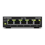 NetGear GS305E Managed L2 Switch με 5 Θύρες Gigabit (1Gbps) Ethernet