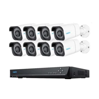Reolink Σύστημα Παρακολούθησης 8 Καμερών IP 8MP με Καταγραφικό NVR & Σκληρό Δίσκο 4TB