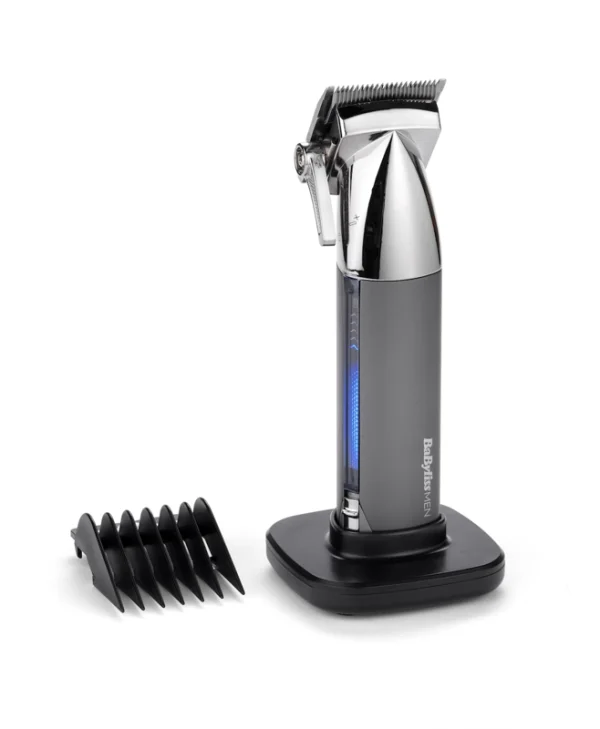 Babyliss Super-X E996E Επαγγελματική Επαναφορτιζόμενη Κουρευτική Μηχανή Γκρι 214620 E996E