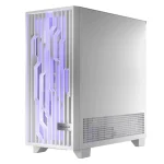 Modecom Volcano Perun Apex Gaming Midi Tower Κουτί Υπολογιστή με Πλαϊνό Παράθυρο και RGB Φωτισμό Λευκό - Image 7