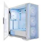 Modecom Horizon Flow Midi Tower Κουτί Υπολογιστή με Πλαϊνό Παράθυρο και RGB Φωτισμό Λευκό - Image 13