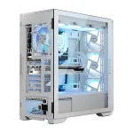 Modecom Horizon Flow Midi Tower Κουτί Υπολογιστή με Πλαϊνό Παράθυρο και RGB Φωτισμό Λευκό - Image 14