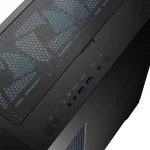 Modecom Horizon Flow Midi Tower Κουτί Υπολογιστή με Πλαϊνό Παράθυρο και RGB Φωτισμό Μαύρο - Image 12