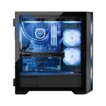 Modecom Horizon Flow Midi Tower Κουτί Υπολογιστή με Πλαϊνό Παράθυρο και RGB Φωτισμό Μαύρο - Image 15