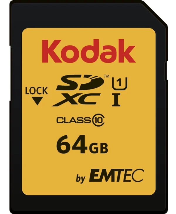 Kodak SDXC 64GB Class 10 U3 UHS-I