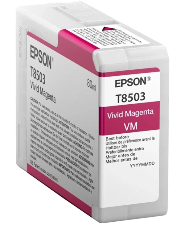 Epson T8503 Γνήσιο Μελάνι Εκτυπωτή InkJet Ματζέντα (SC-P800)
