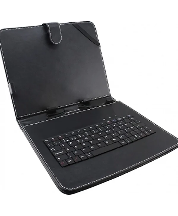 Esperanza EK123 Flip Cover Δερματίνης με Πληκτρολόγιο Μαύρο (Universal 7") EK123