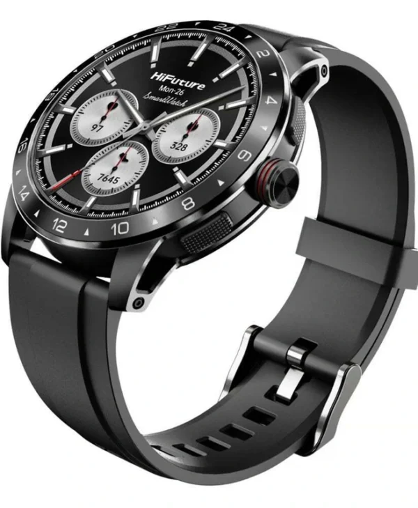 HiFuture Flex2 40mm Smartwatch με Παλμογράφο (Μαύρο)
