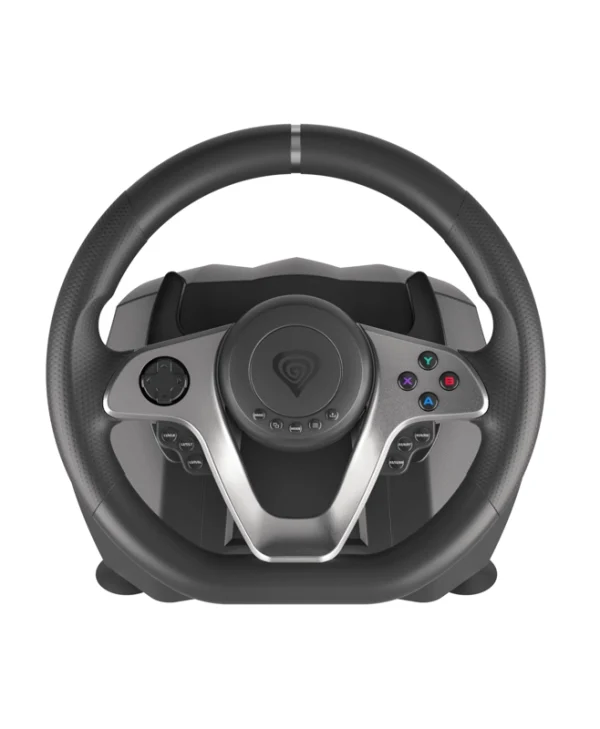 Genesis Seaborg 400 Τιμονιέρα με Πετάλια για PC / PS3 / PS4 / Switch / XBOX 360 / XBOX One με 900° Περιστροφής