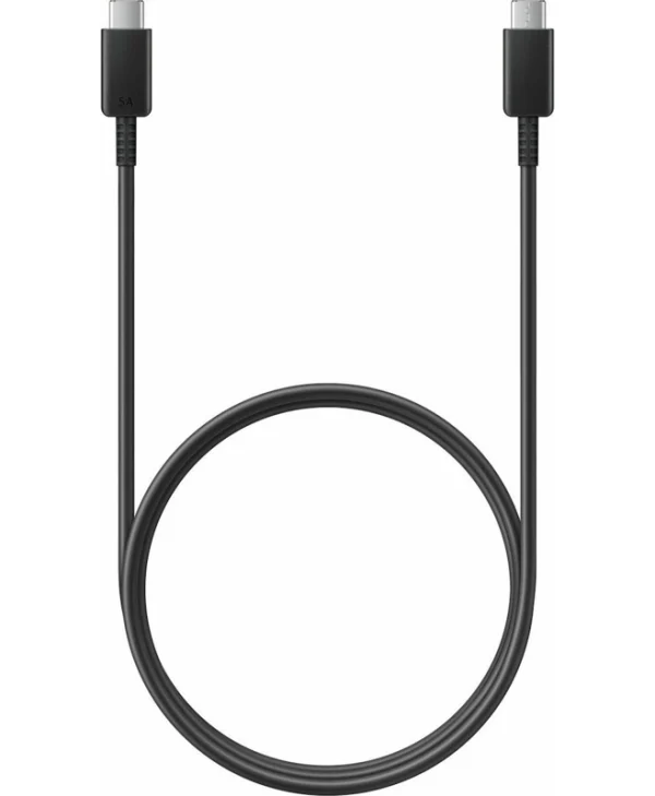 Samsung USB 2.0 Cable USB-C male - USB-C 100W Μαύρο 1m EP-DN975BBEGWW Bulk EP-DN975BBEGWW