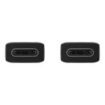 Samsung USB 2.0 Cable USB-C male - USB-C 100W Μαύρο 1m EP-DN975BBEGWW Bulk EP-DN975BBEGWW - Image 2