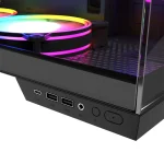 Modecom Panorama ARGB 5F Gaming Midi Tower Κουτί Υπολογιστή με Πλαϊνό Παράθυρο Μαύρο - Image 5