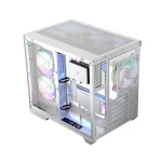 Modecom Panorama ARGB 3F Gaming Midi Tower Κουτί Υπολογιστή με Πλαϊνό Παράθυρο Λευκό - Image 12