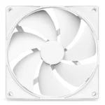 NZXT F140P Case Fan με Λευκό Φωτισμό και Σύνδεση 4-Pin PWM Λευκό - Image 2