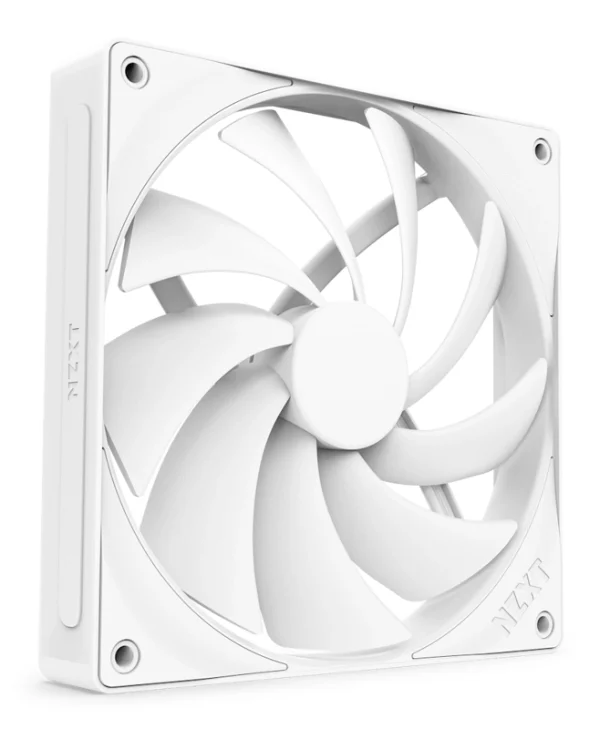 NZXT F140Q Case Fan με Σύνδεση 4-Pin PWM Λευκό