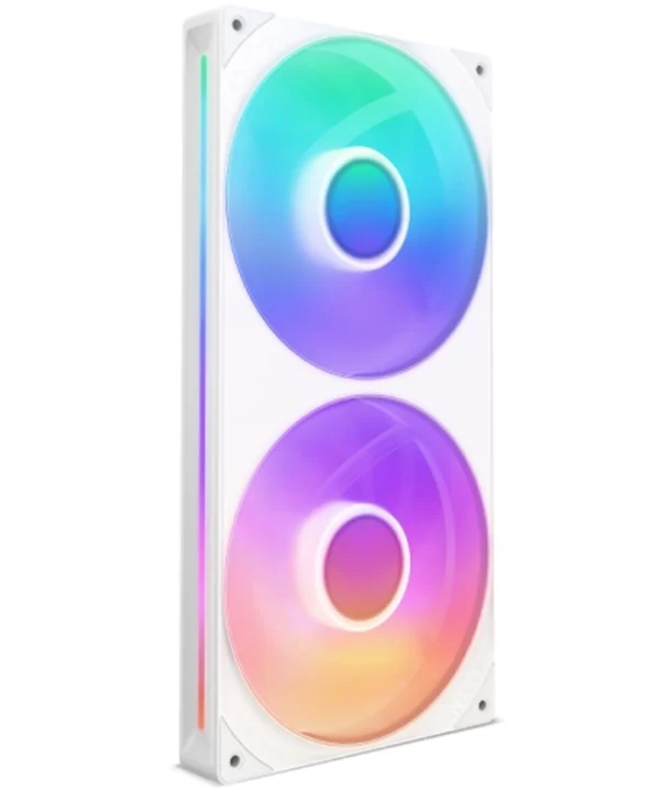 NZXT F280 RGB Core Case Fan με Σύνδεση 4-Pin PWM / 4-pin NZXT RGB Λευκό