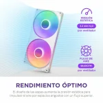 NZXT F280 RGB Core Case Fan με Σύνδεση 4-Pin PWM / 4-pin NZXT RGB Λευκό - Image 3