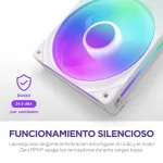 NZXT F280 RGB Core Case Fan με Σύνδεση 4-Pin PWM / 4-pin NZXT RGB Λευκό - Image 6
