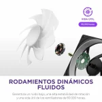 NZXT F280 RGB Core Case Fan με Σύνδεση 4-Pin PWM / 4-pin NZXT RGB - Image 5