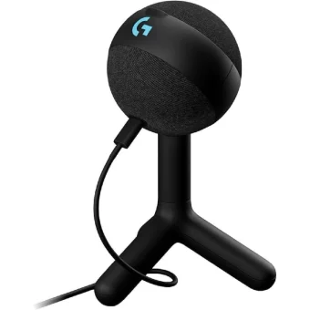 Logitech G Yeti Orb Πυκνωτικό Μικρόφωνο USB Επιτραπέζιο για Φωνητικά