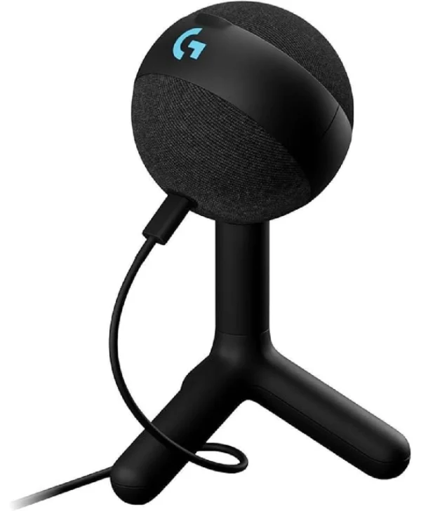 Logitech G Yeti Orb Πυκνωτικό Μικρόφωνο USB Επιτραπέζιο για Φωνητικά