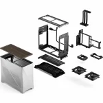 Fractal Design Era 2 Mini Tower Κουτί Υπολογιστή Ασημί - Image 5