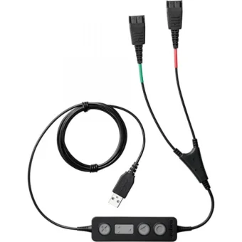Jabra Link 265 (265-09) Αντάπτορας USB to 2x QD Training Cable (265-09) 265-09