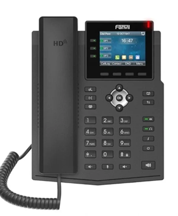 Fanvil X3u Ασύρματο Τηλέφωνο IP Μαύρο