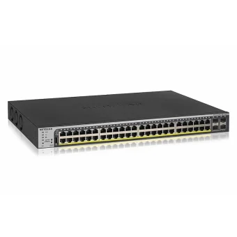 NetGear GS752TPP-300EUS Managed L2 PoE+ Switch με 48 Θύρες Gigabit (1Gbps) Ethernet και 4 SFP Θύρες GS752TPP-300EUS
