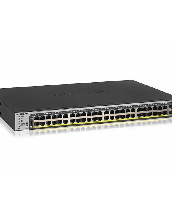 NetGear GS752TPP-300EUS Managed L2 PoE+ Switch με 48 Θύρες Gigabit (1Gbps) Ethernet και 4 SFP Θύρες GS752TPP-300EUS
