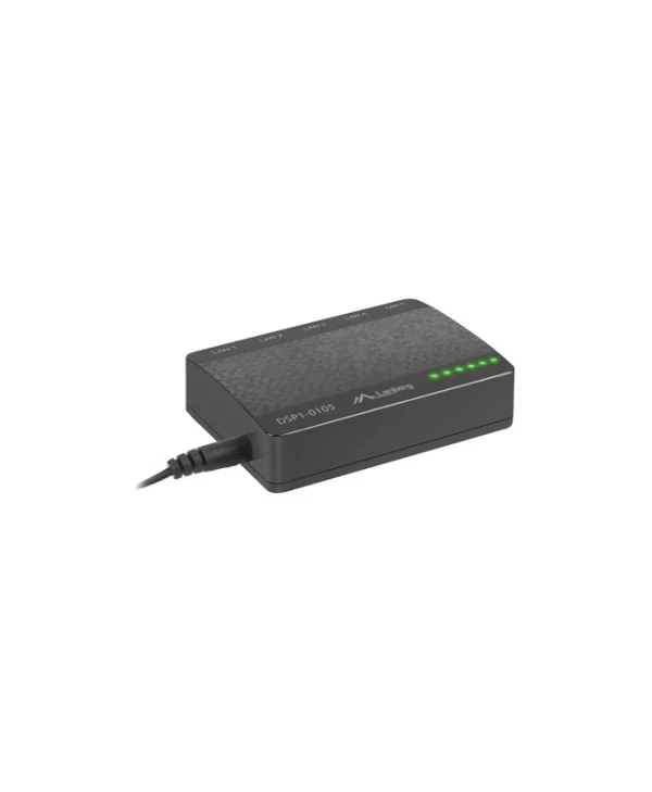 Lanberg DSP1-0105 Unmanaged L2 Switch με 5 Θύρες Ethernet DSP1-0105